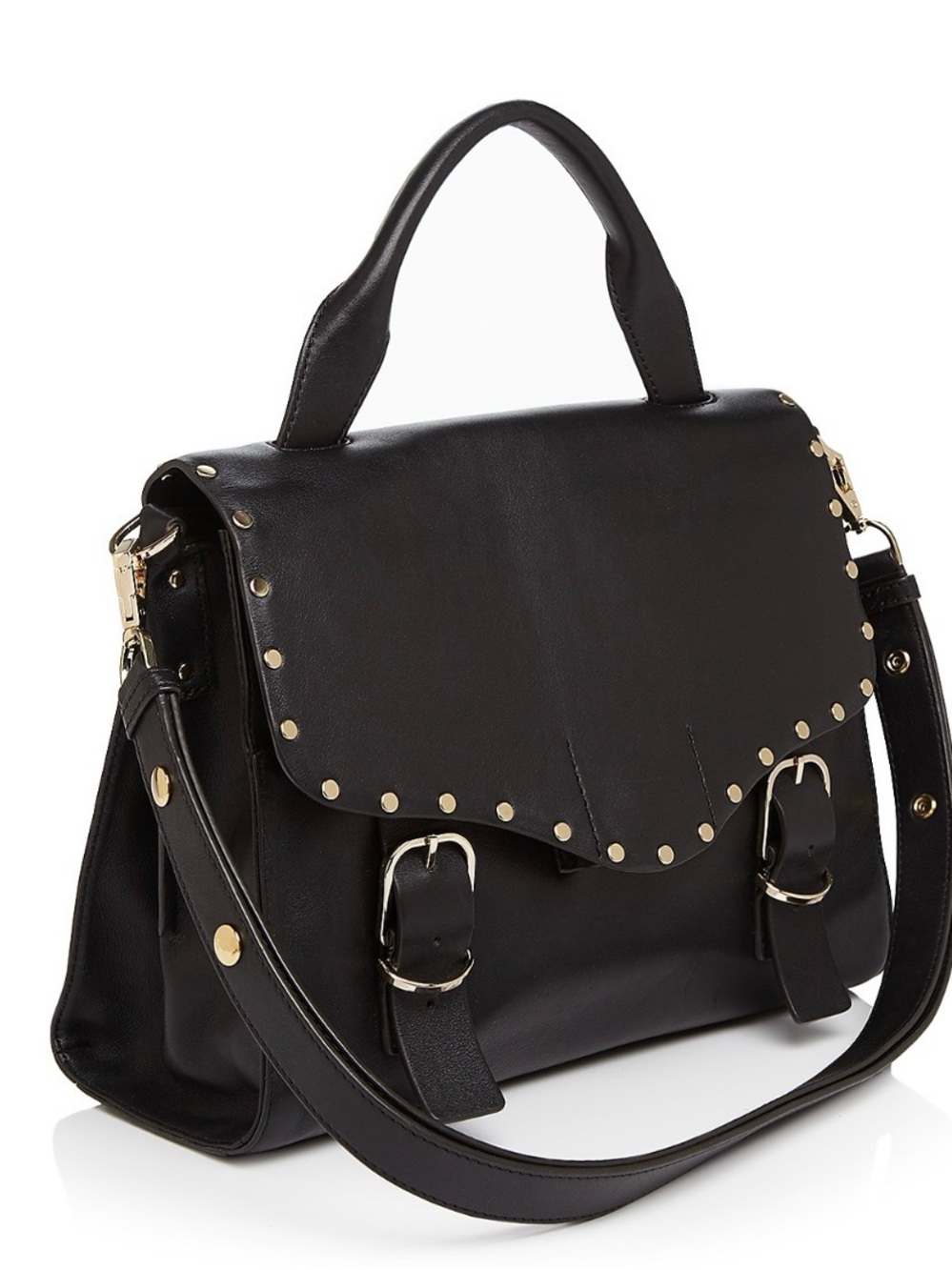 Rebecca Minkoff Biker Doctor Leather Satchel:    Never worn new